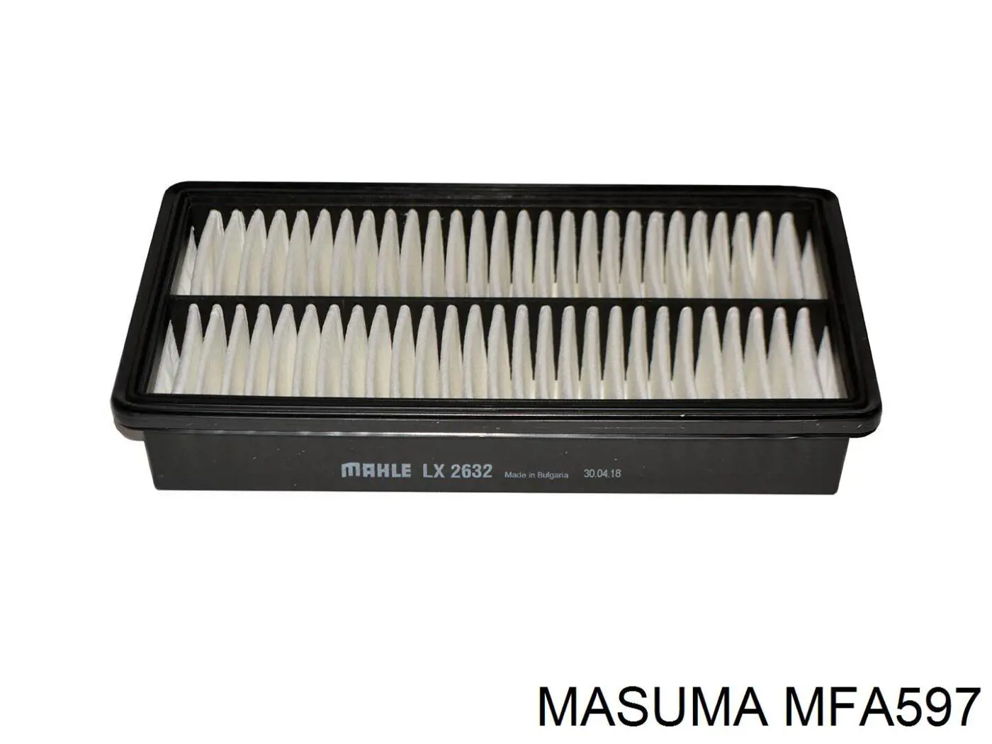 MFA597 Masuma Воздушный фильтр двигателя