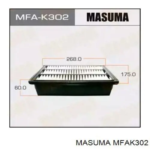 MFAK302 Masuma воздушный фильтр