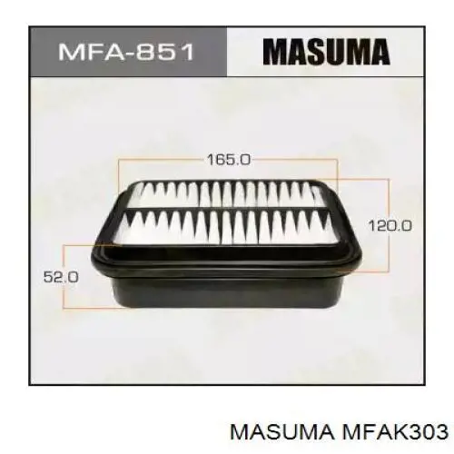 Воздушный фильтр MFAK303 Masuma