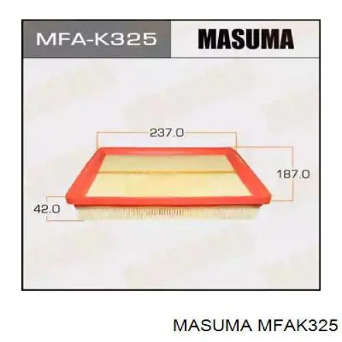 MFAK325 Masuma воздушный фильтр