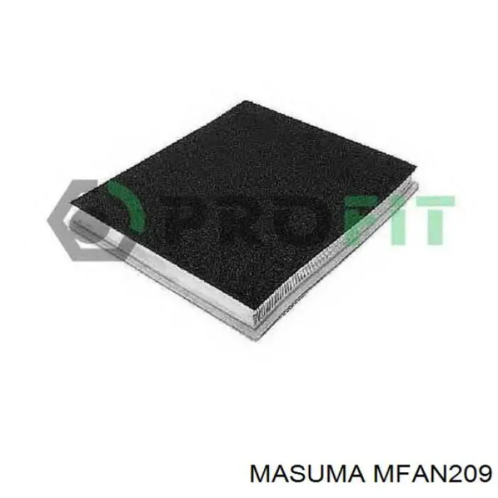 MFAN209 Masuma Воздушный фильтр двигателя