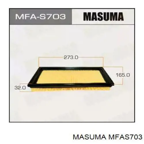 Воздушный фильтр MFAS703 Masuma