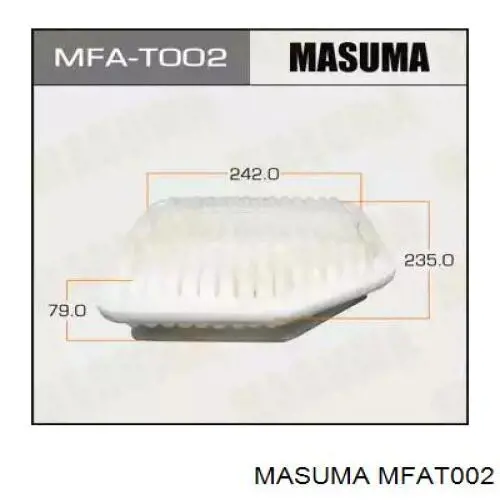 Фильтр воздушный Masuma MFAT002