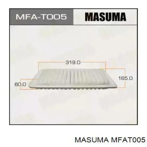 MFAT005 Masuma воздушный фильтр