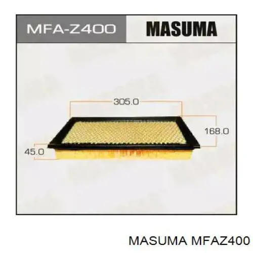 MFAZ400 Masuma воздушный фильтр