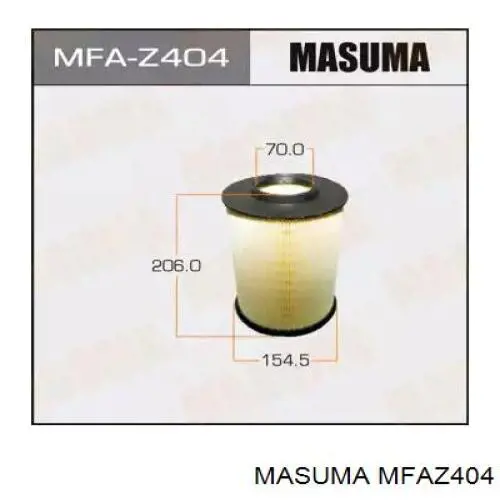 Фильтр воздушный Masuma MFAZ404