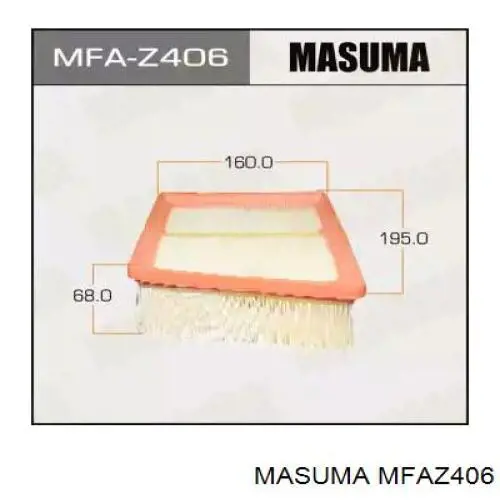 Фильтр воздушный Masuma MFAZ406