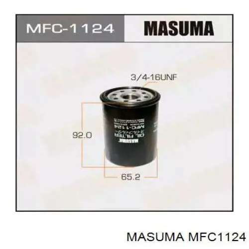 Фильтр масляный Masuma MFC1124