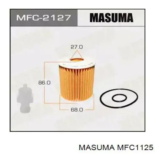 Фільтр масляний MFC1125 Masuma