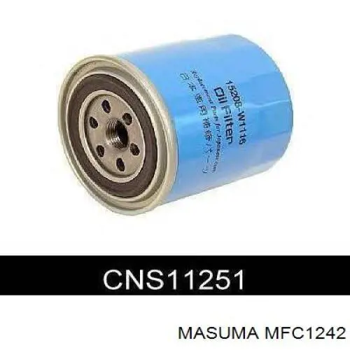 Фильтр очистки масла центробежный Masuma MFC1242 цена, от 8.59 USD