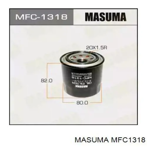 Масляный фильтр MFC1318 Masuma