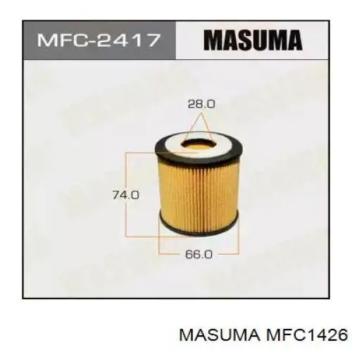 Масляный фильтр MFC1426 Masuma