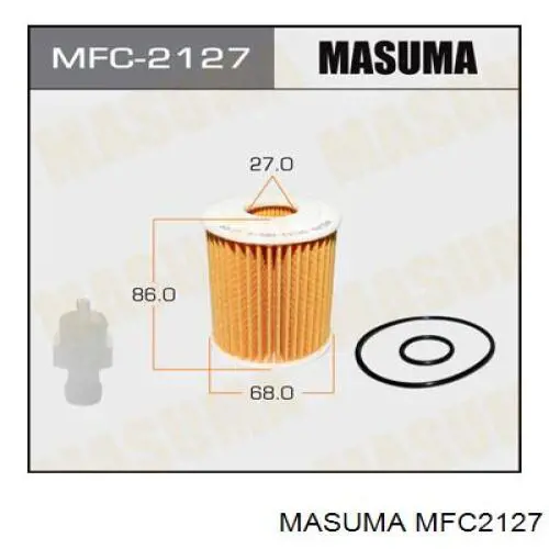 Filtro de aceite MFC2127 Masuma