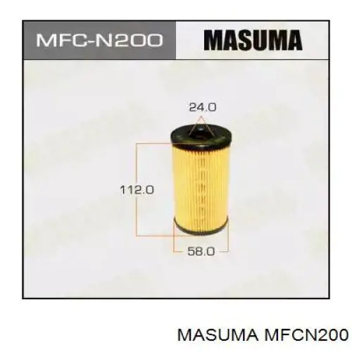 MFCN200 Masuma масляный фильтр