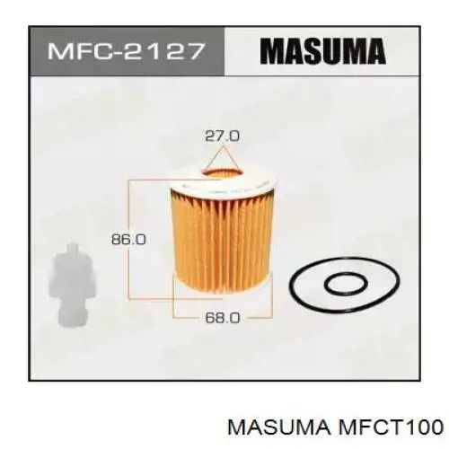 Купить MFCT100 Masuma Фильтр центробежный очистки масла