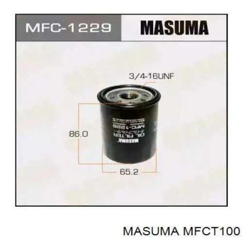 MFCT100 Masuma Масляный фильтр двигателя