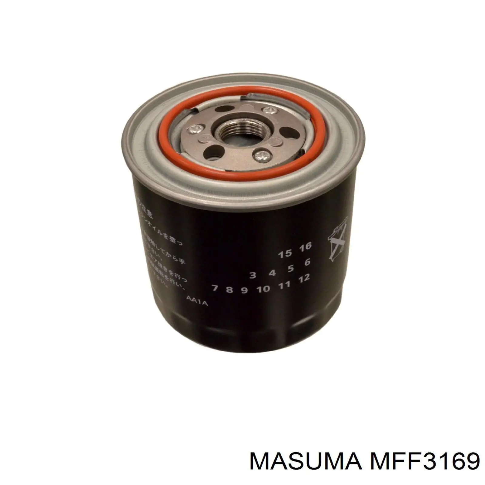 Фильтр тонкой очистки топлива Masuma MFF3169 цена, от 9.70 USD