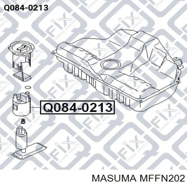 Купить MFFN202 Masuma Модуль топливного насоса