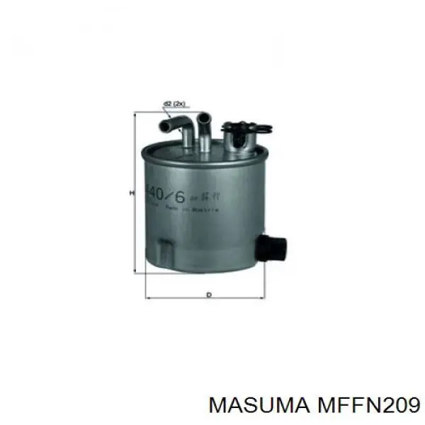 MFFN209 Masuma Фильтр топлива