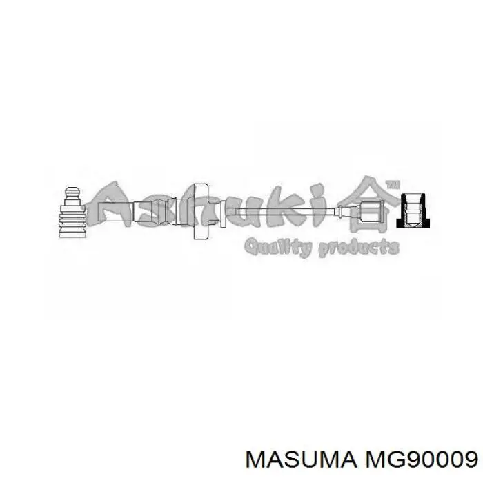 Провода зажигания Masuma MG90009 цена, от 26.64 USD
