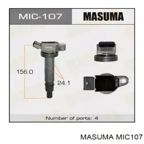 MIC107 Masuma катушка