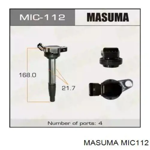 Катушка зажигания MIC112 Masuma