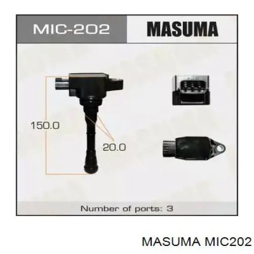 Катушка зажигания MIC202 Masuma