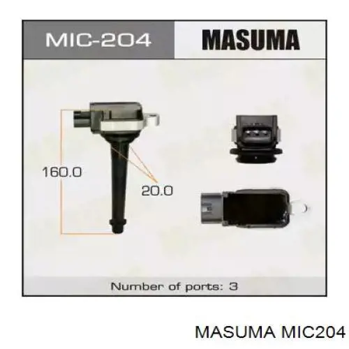 MIC204 Masuma катушка