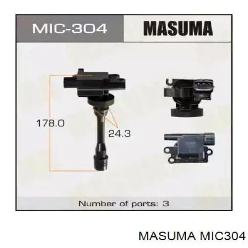 MIC304 Masuma катушка