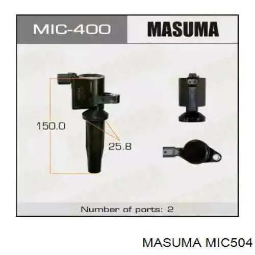 Катушка зажигания MIC504 Masuma