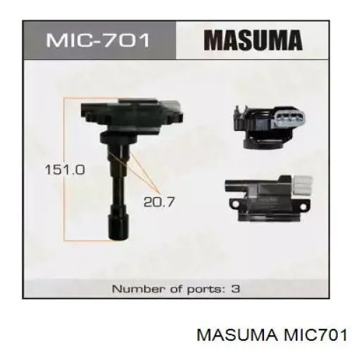 MIC701 Masuma катушка