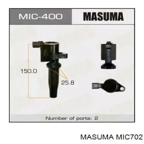 Bobina de encendido MIC702 Masuma