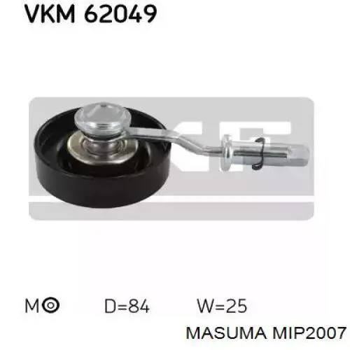 Натяжной ролик MIP2007 Masuma