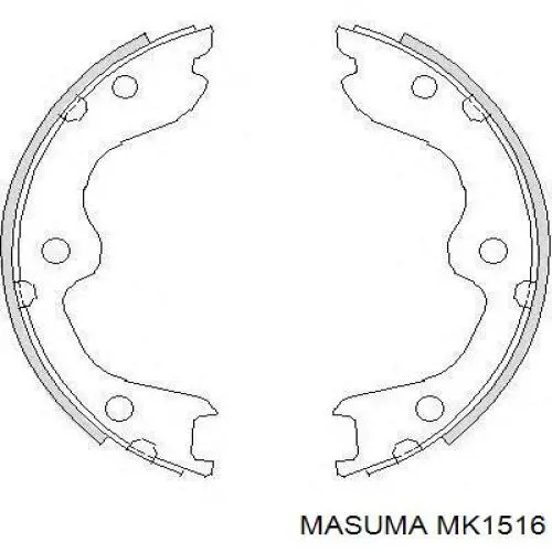 MK1516 Masuma sapatas do freio de estacionamento