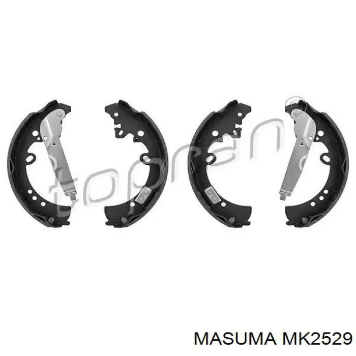 Колодки тормозные задние барабанные Masuma MK2529