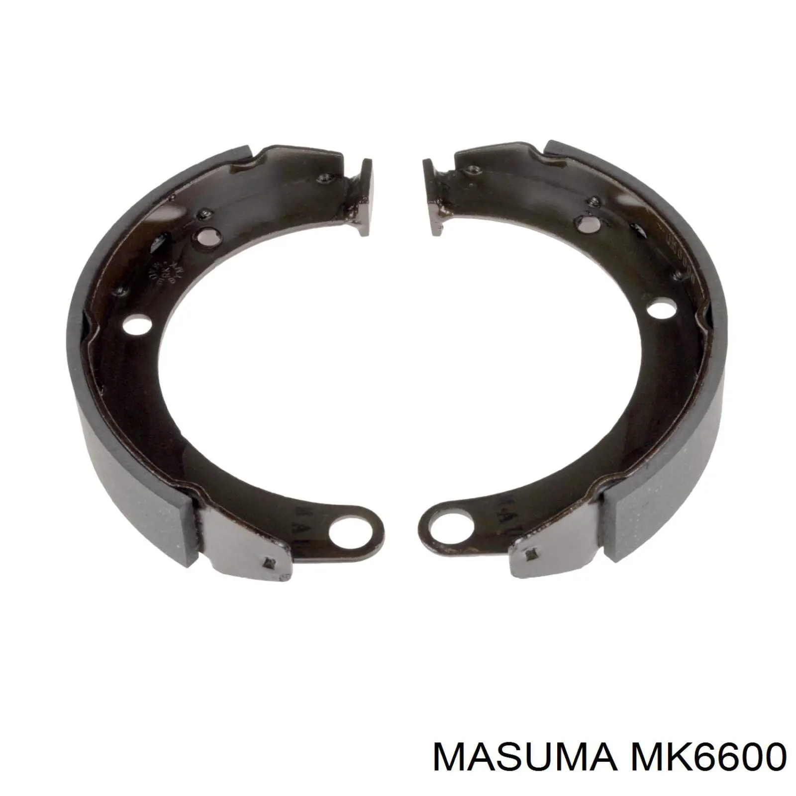 MK6600 Masuma колодки ручника (стояночного тормоза)