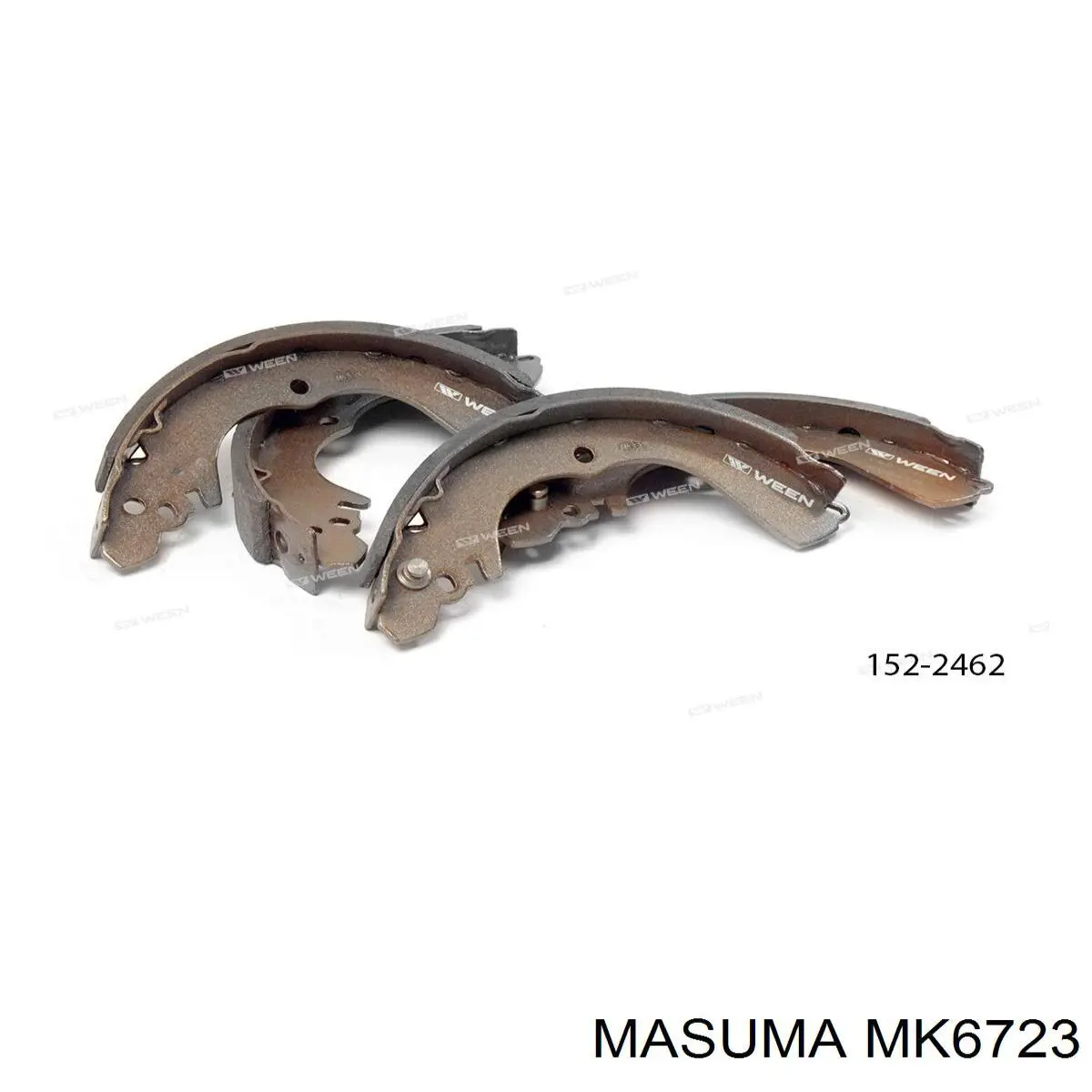 MK6723 Masuma Барабанные тормозные колодки
