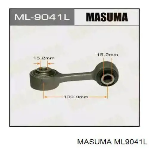 Стойка стабилизатора переднего левая Masuma ML9041L