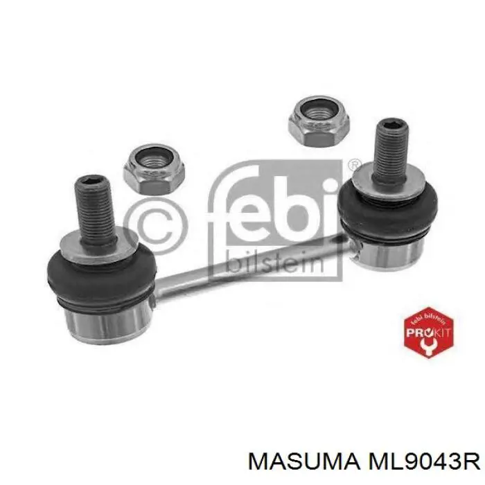 Стойка стабилизатора задняя правая Masuma ML9043R цена, от 12.67 USD