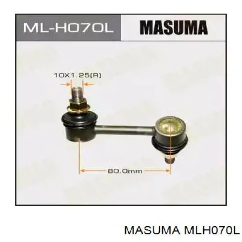 Стойка стабилизатора переднего левая Masuma MLH070L
