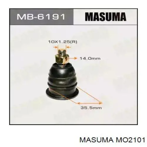 MO2101 Masuma Пыльник рулевого наконечника