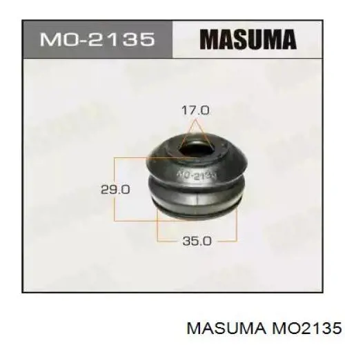 MO-2135 Masuma пыльник опоры шаровой верхней