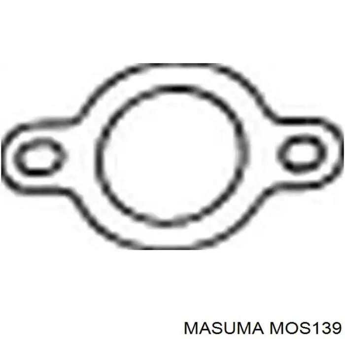 Прокладки выхлопной системы Masuma MOS139 цена, от 1.41 USD