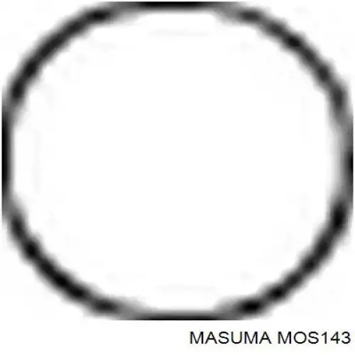 MOS143 Masuma кольцо приемной трубы глушителя