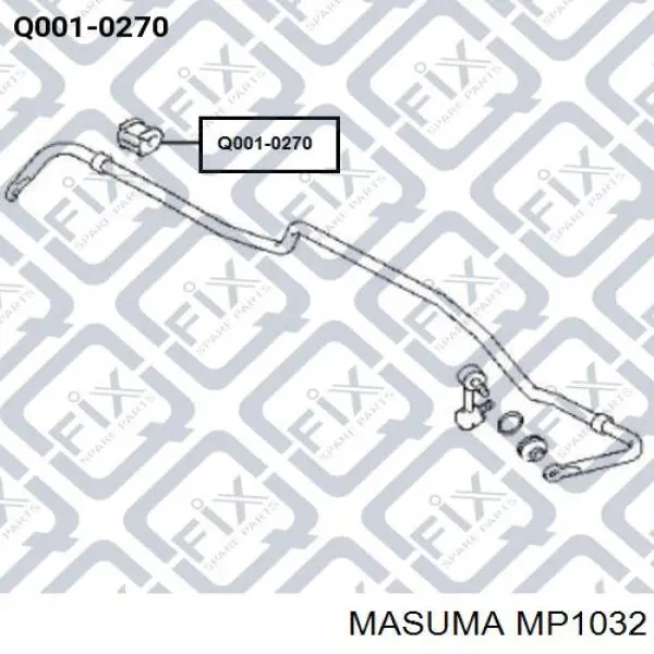 Втулка стабилизатора MP1032 Masuma