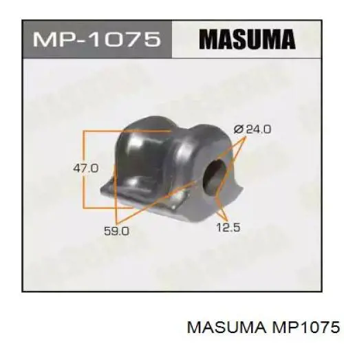 MP1075 Masuma втулка стабилизатора переднего левая