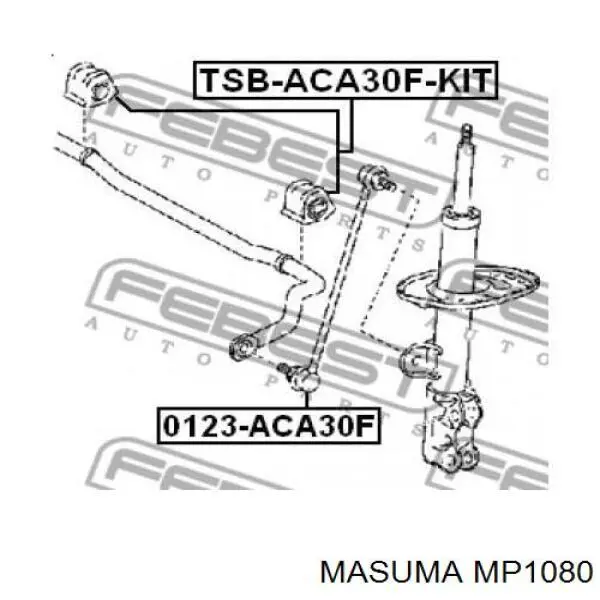 Купить MP1080 Masuma Втулка стабилизатора переднего левая