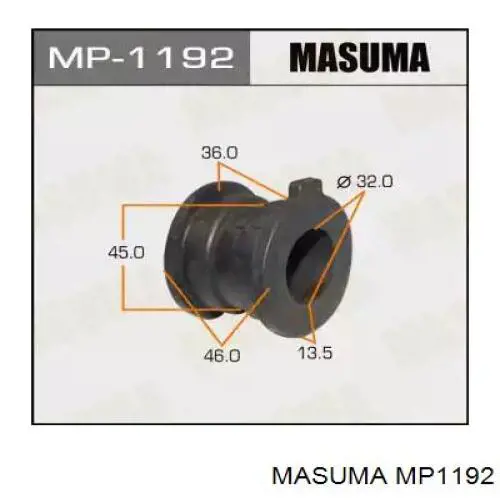 Втулка стабилизатора MP1192 Masuma