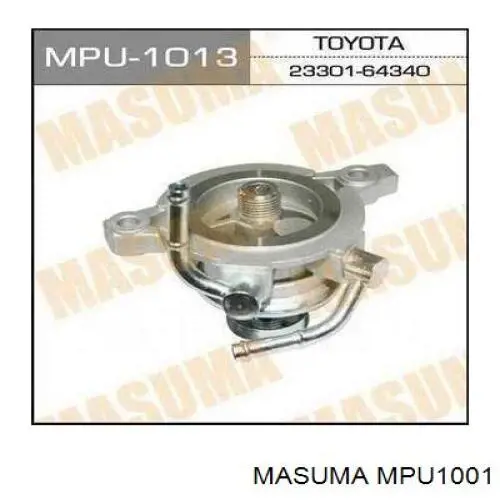 MPU1001 Masuma крышка корпуса топливного фильтра