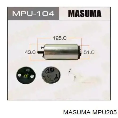Купить MPU205 Masuma 